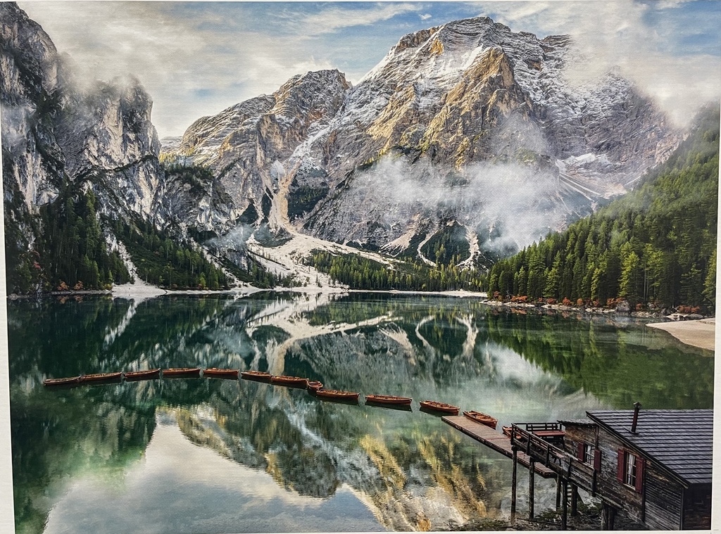 Lake Braies 1500pc Puzzle - Ravensburger
