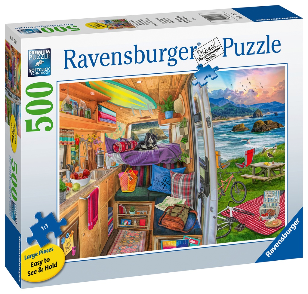 Rig Views 500pc Large Format Puzzle - Ravensburger 