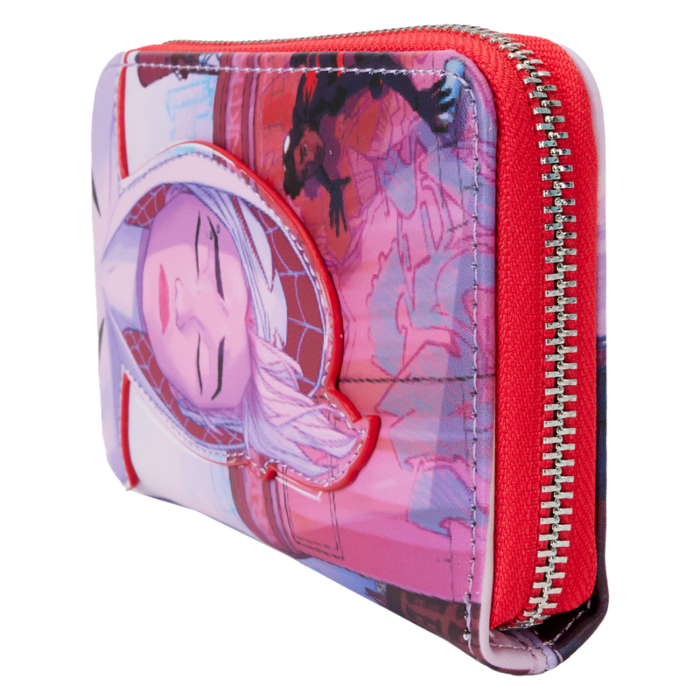 SpiderMan: Across the Spider-Verse - SpiderGwen Zip Around Wallet - Loungefly