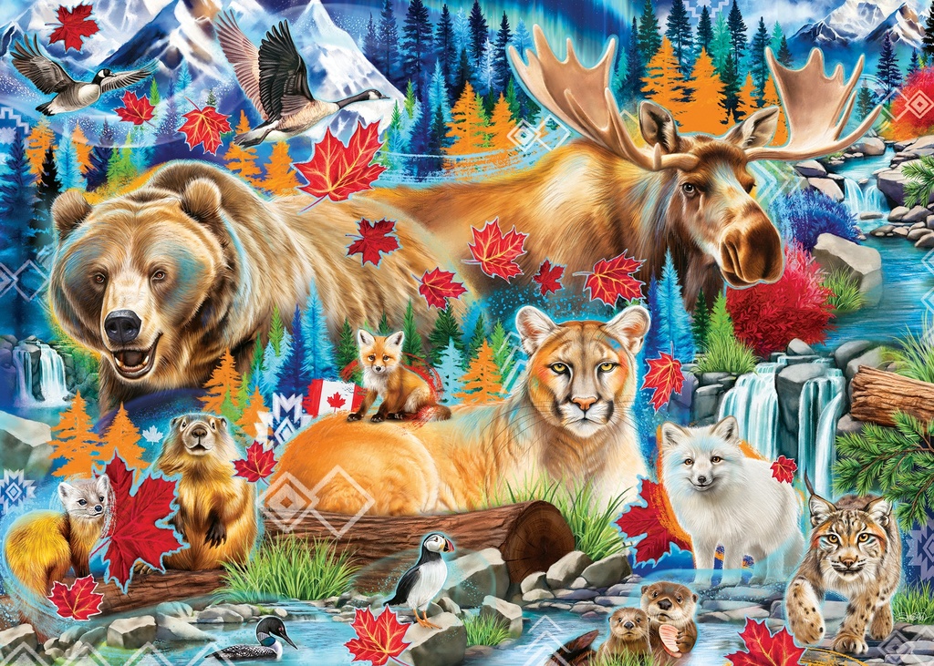 Wild Canada 1000pc Puzzle - Ravensburger 