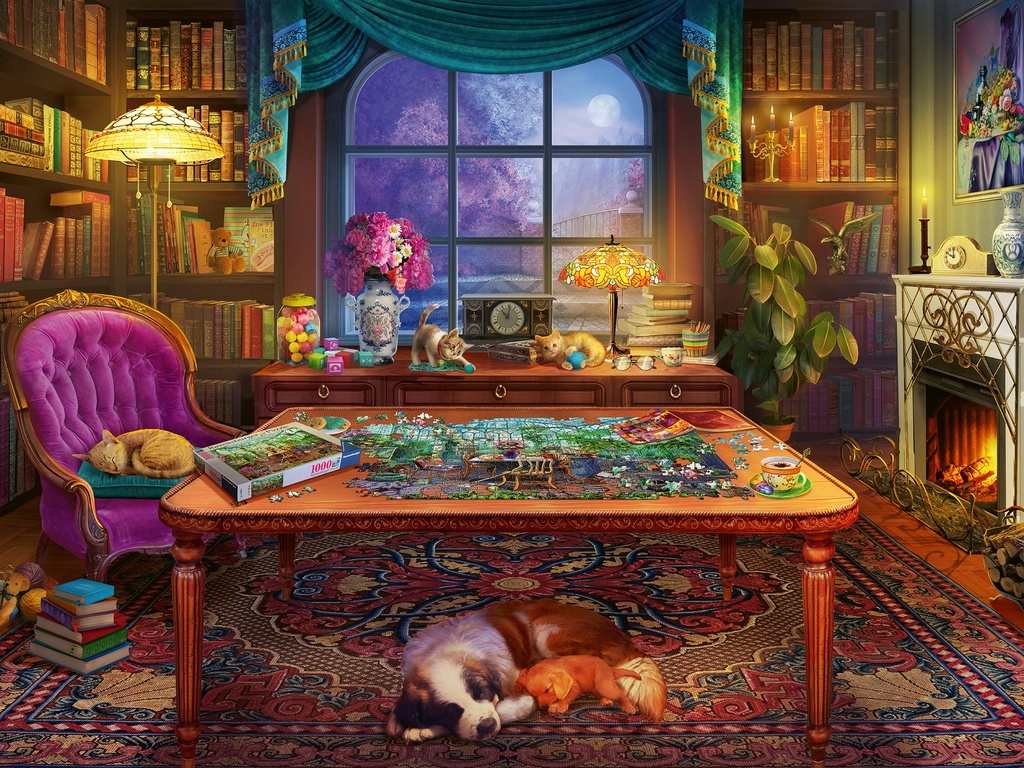 Puzzler's Place 750pc Large Format Puzzle - Ravensburger