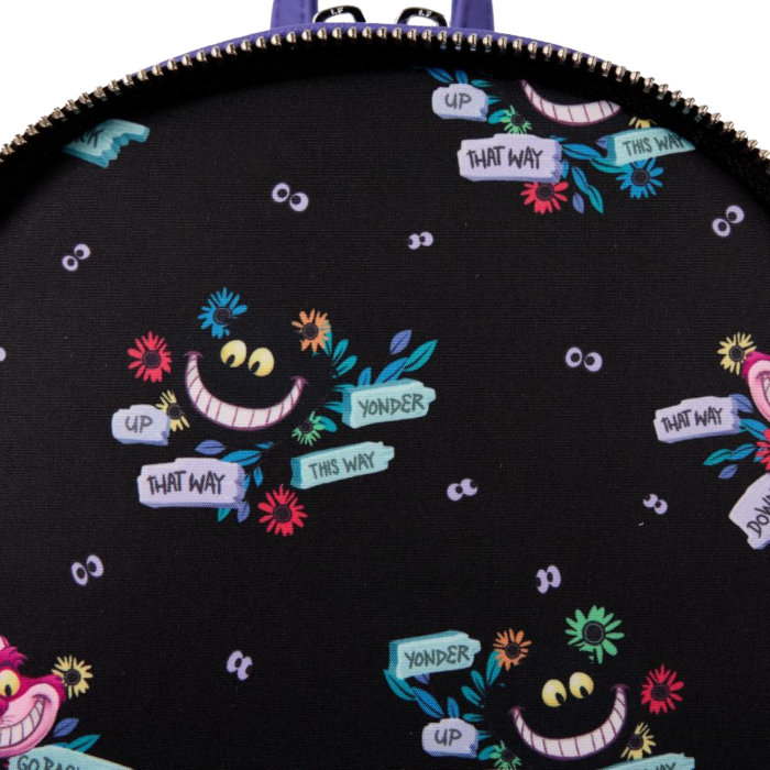 Alice in Wonderland - Alice & Cheshire Cat Mini Backpack - Loungefly