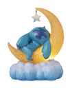 Lilo & Stitch: "Sweet Dreams" Stitch & Scrump on LED Moon Figurine - Disney Traditions by Jim Shore