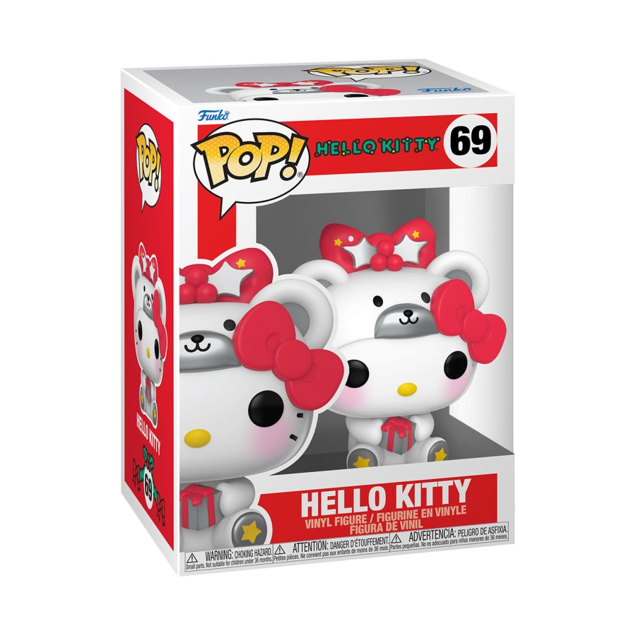 Hello Kitty - Hello Kitty as Polar Bear Funko Pop! Vinyl Figure #69