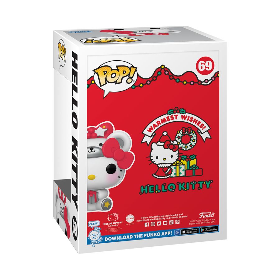 Hello Kitty - Hello Kitty as Polar Bear Funko Pop! Vinyl Figure #69