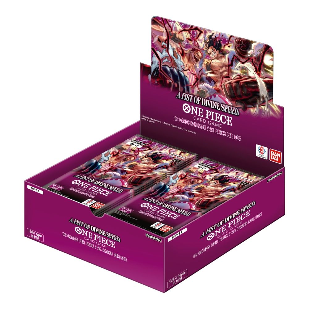A Fist of Divine Speed [OP-11] One Piece Trading Card Game Booster Pack