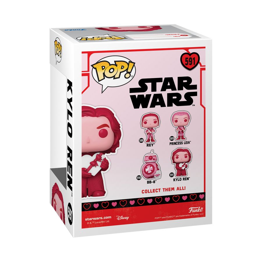 Star Wars - Kylo Ren Valentines Edition Pop! Vinyl