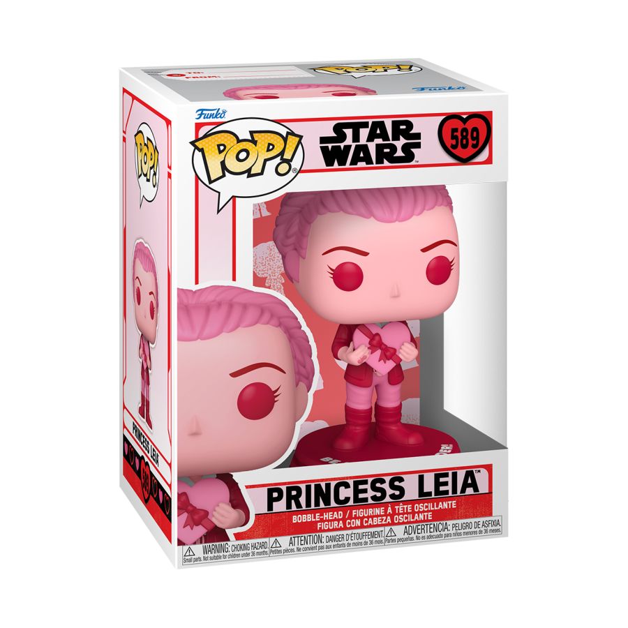 Star Wars - Princess Leia Valentines Edition Pop! Vinyl