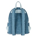 Disney - Dogs & Cats Faux Denim Fringe Mini Backpack - Loungefly