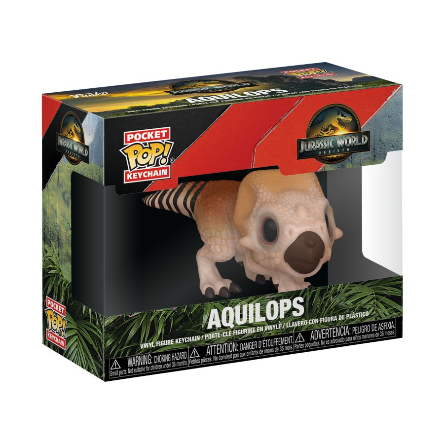 Jurassic World (2025) - Aquilops Pop! Funko Keychain