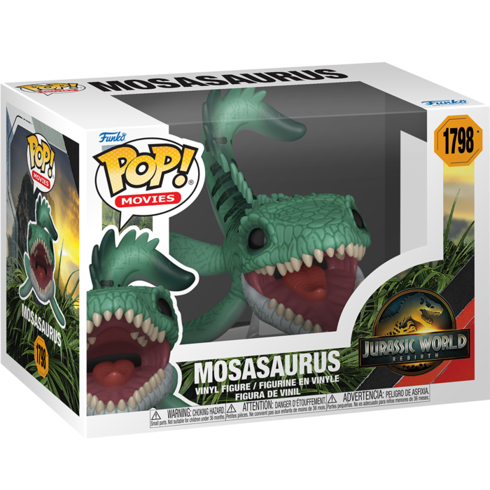 Jurassic World: Rebirth - Mosasaurus Funko Pop! Vinyl Figure #1798