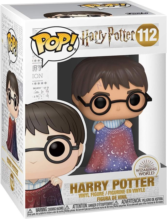 Harry Potter - Harry with Invisibility Cloak Funko Pop! Vinyl Figure #112
