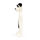 Bashful Black & Cream Puppy Comforter - Jellycat