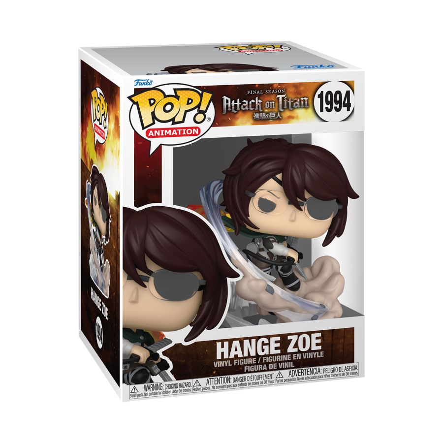 Attack on Titan - Hange Zoe Pop! Vinyl Figure
