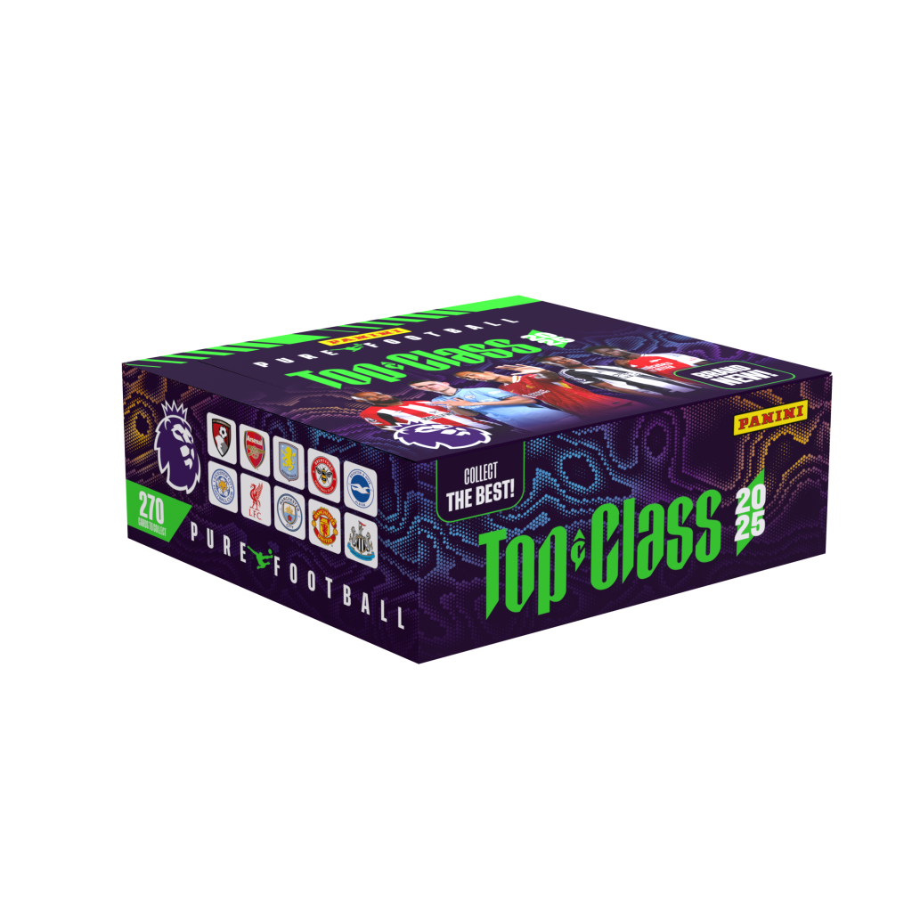 Panini EPL Top Class Pure Football 2025 Soccer Trading Cards - Sealed Booster Box