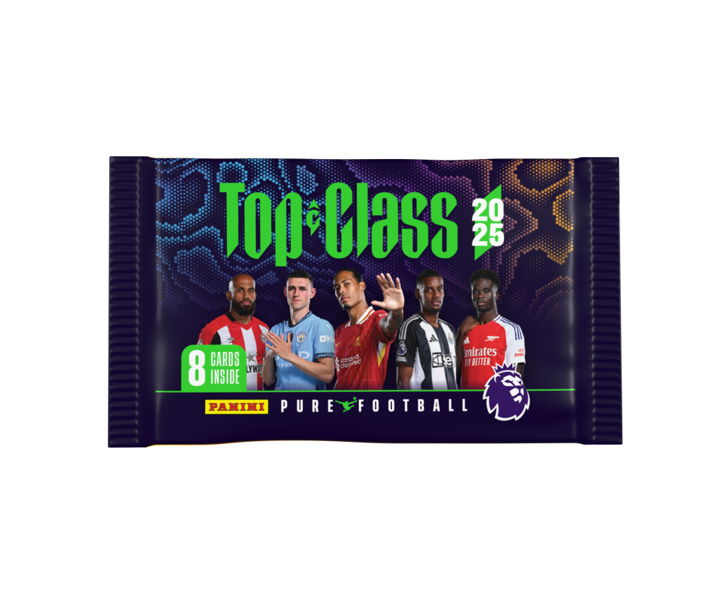 Panini EPL Top Class Pure Football 2025 Soccer Trading Cards - Sealed Booster Box