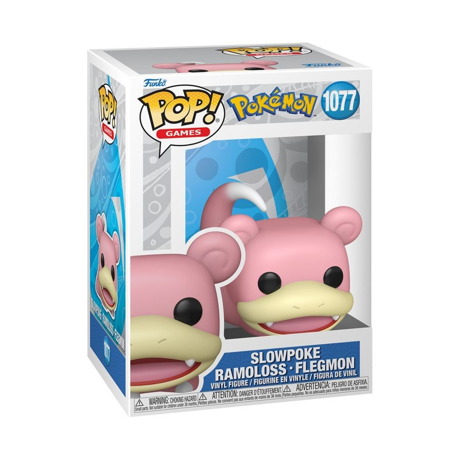 Pokémon - Slowpoke Funko Pop! Vinyl Figure #1077