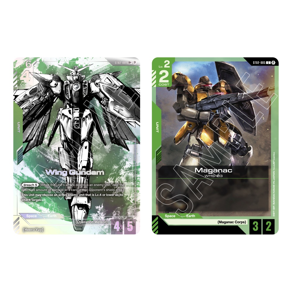 Gundam Card Game - Wings of Advance [ST02] Starter Deck