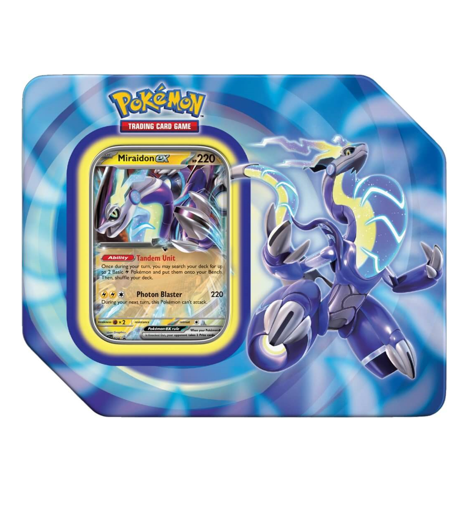 Pokémon Cards TCG Paldea Legends Tin