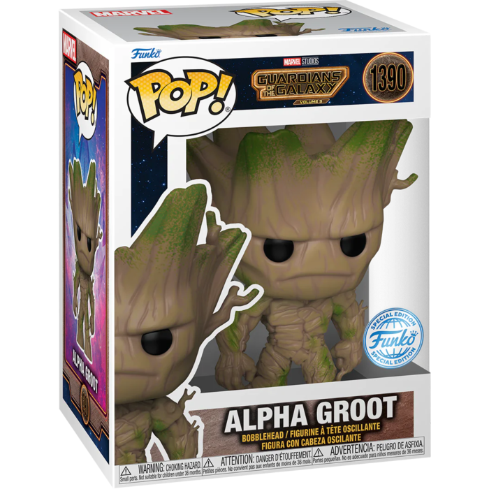 Alpha Groot - Guardians of the Galaxy Vol. 3 Funko Pop! Vinyl Figure