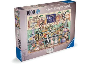 Dapper Dogs No. 1 Digby's Deli 1000pc Puzzle - Ravensburger