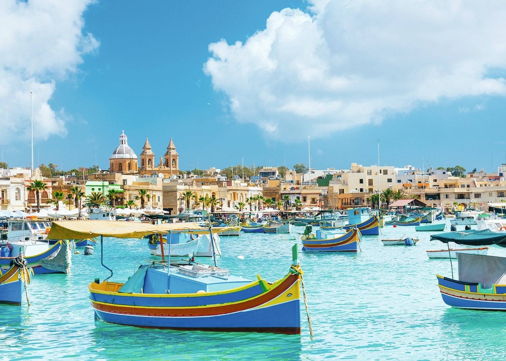 Mediterranean Malta 1000pc Puzzle - Ravensburger