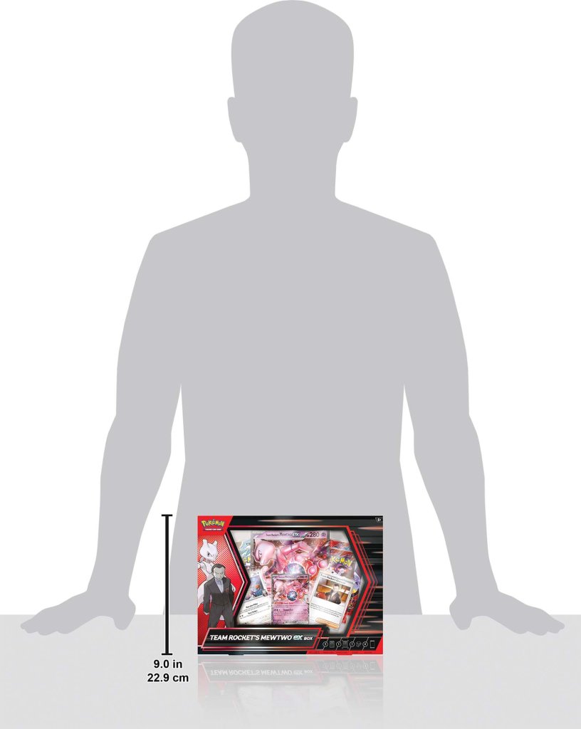 Pokémon TCG: Team Rocket's Mewtwo ex Box