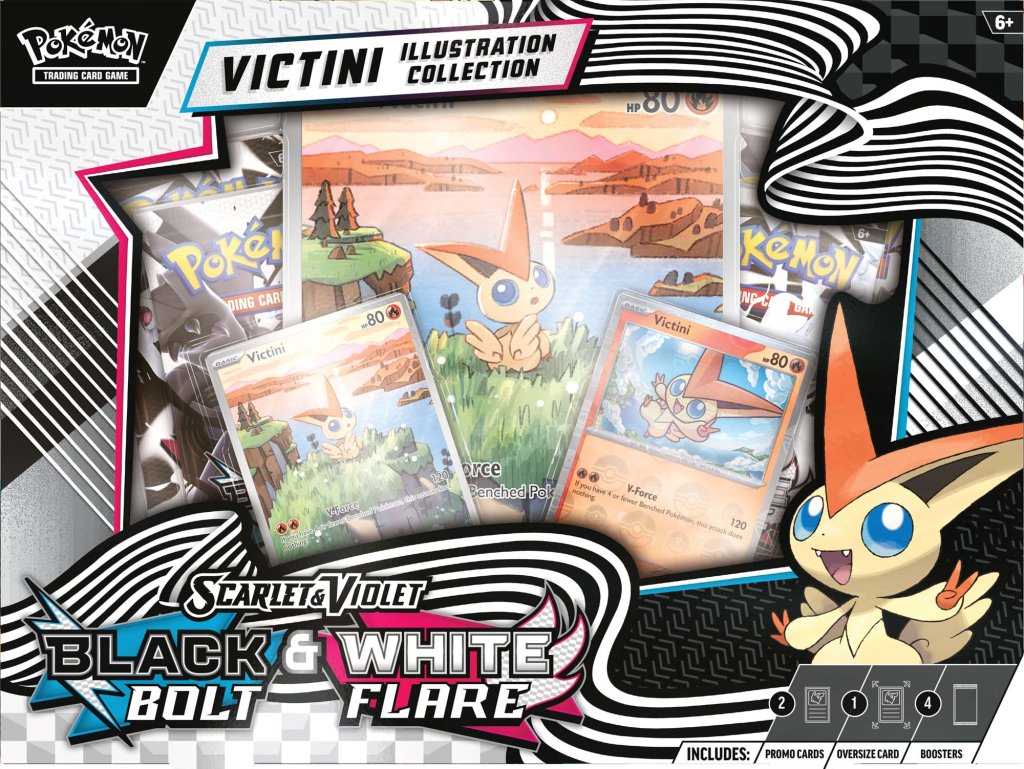 Pokémon TCG: Scarlet & Violet 10.5 Unova Victini Illustration Collection