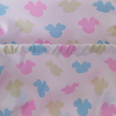 Disney - Minnie Mouse Pastel Tie Dye Molded Crossbody Bag - Loungefly