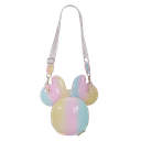 Disney - Minnie Mouse Pastel Tie Dye Molded Crossbody Bag - Loungefly