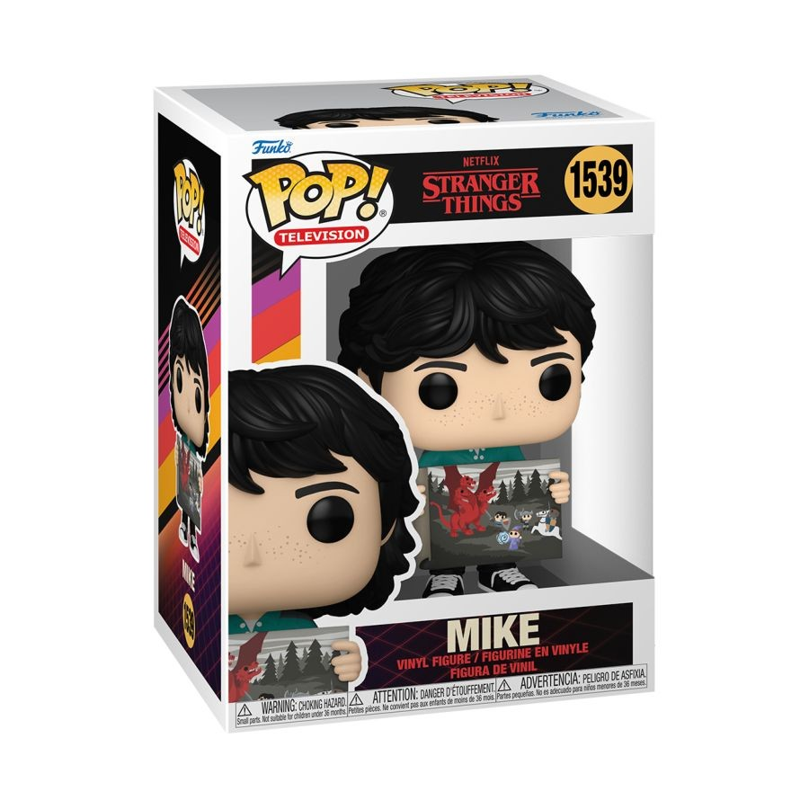 Stranger Things - Mike with Will's Painting Funko Pop! Vinyl Figure #1539