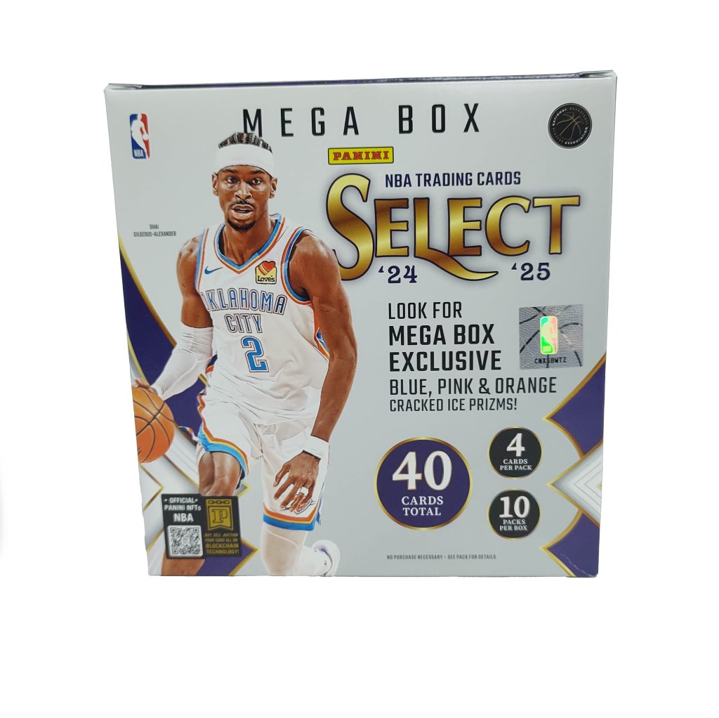 Panini Select 2024-25 NBA Basketball Trading Card Mega Box