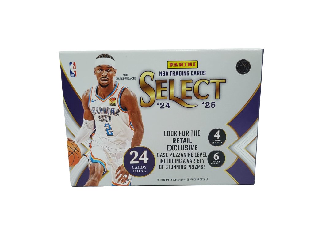 Panini Select 2024-25 NBA Basketball Trading Card Blaster Box