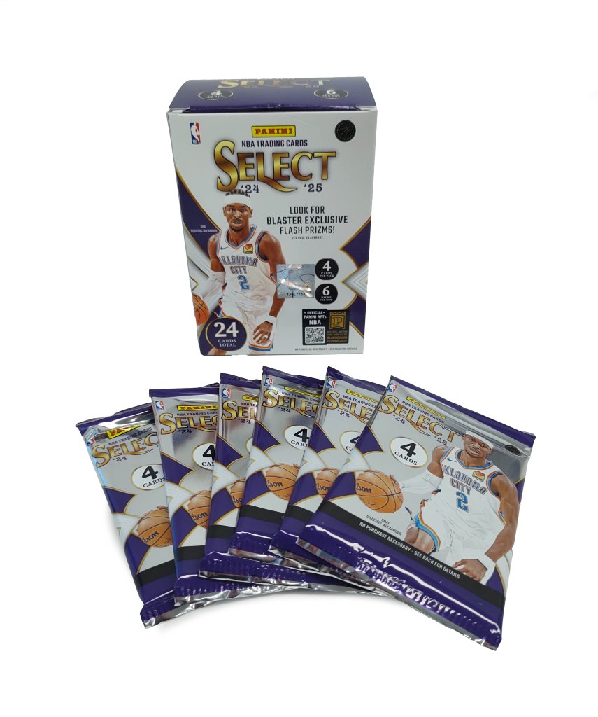 Panini Select 2024-25 NBA Basketball Trading Card Blaster Box