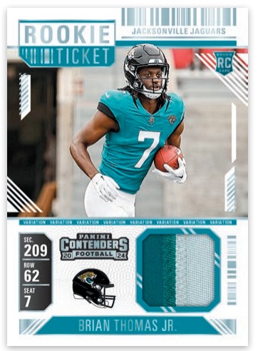 Panini Contenders 2024 NFL Football Trading Card Booster Pack