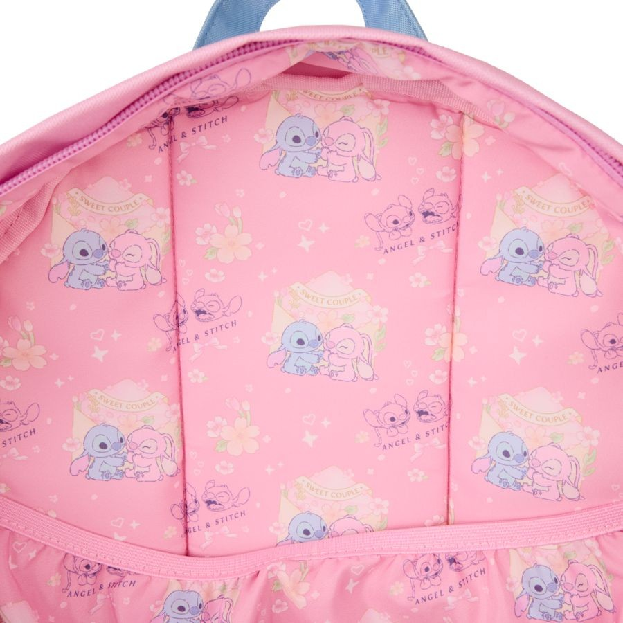 Disney - Lilo & Stitch Nylon Full-Size Backpack - Loungefly