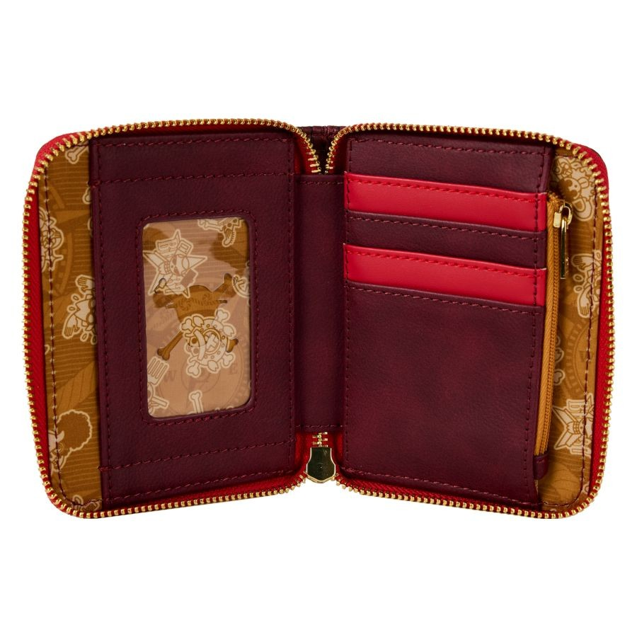 One Piece - Luffy Compass Zip Wallet - Loungefly