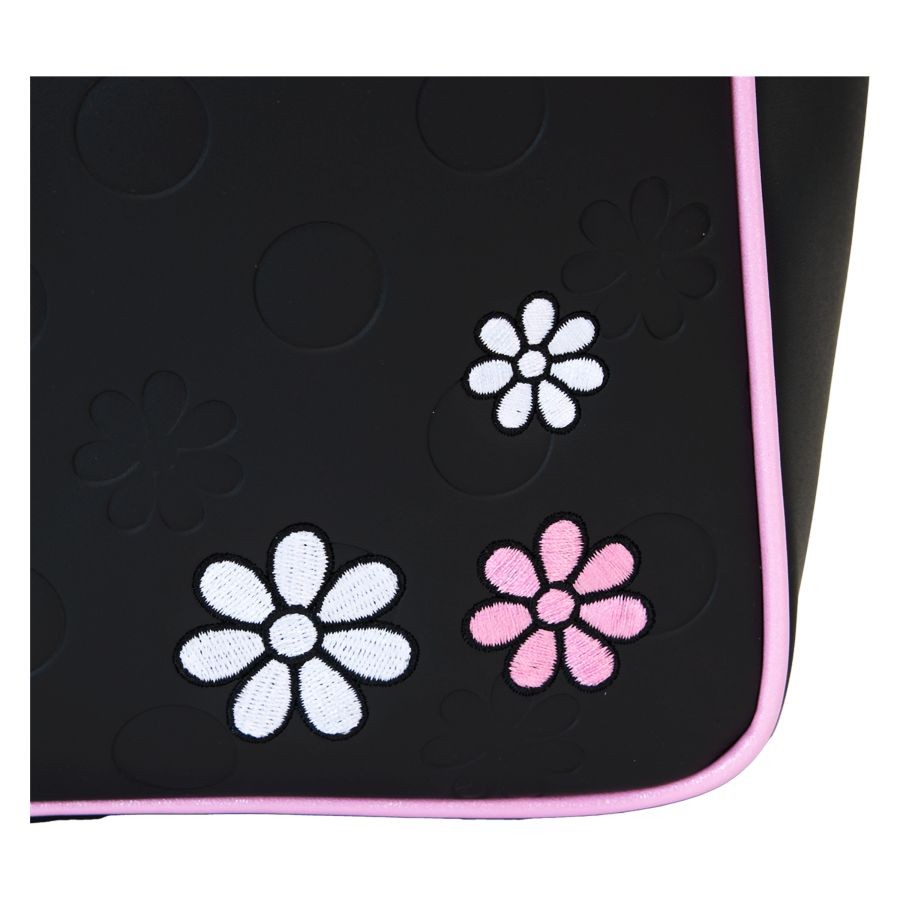 Disney - Minnie Mouse Floral Rock the Dots Tote Bag with Coin Bag - Loungefly