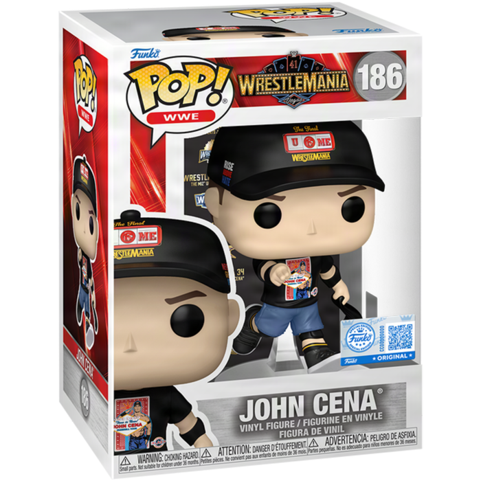 WWE - John Cena Wrestlemania 41 Funko Pop! Vinyl Figure #186