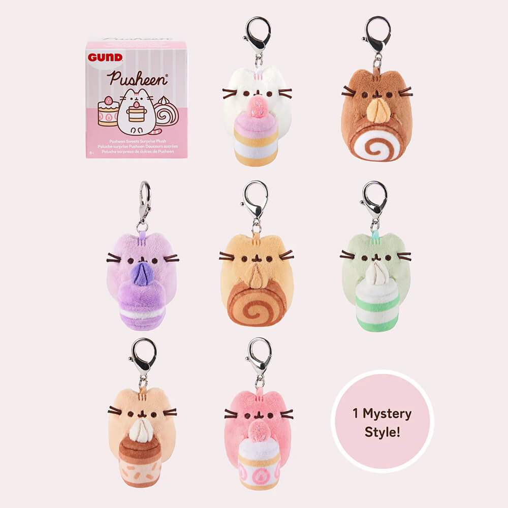 Pusheen Sweets Surprise Plush Keyring Blind Box Series #23