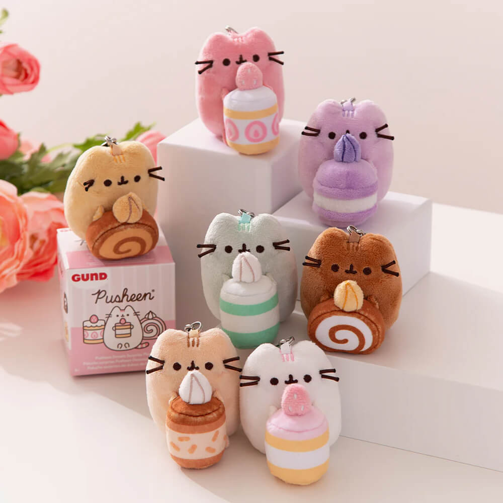 Pusheen Sweets Surprise Plush Keyring Blind Box Series #23