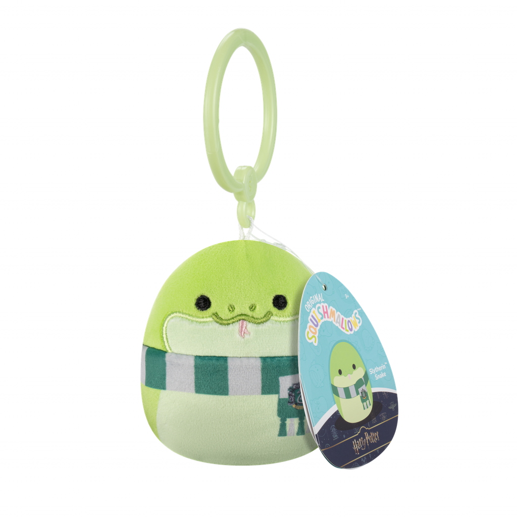 Harry Potter Slytherin Snake 3.5 Inch Squishmallow Clip-On