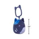 Metta the Blue Celestial Cat 3.5 Inch Squishmallows Halloween Clip-On 