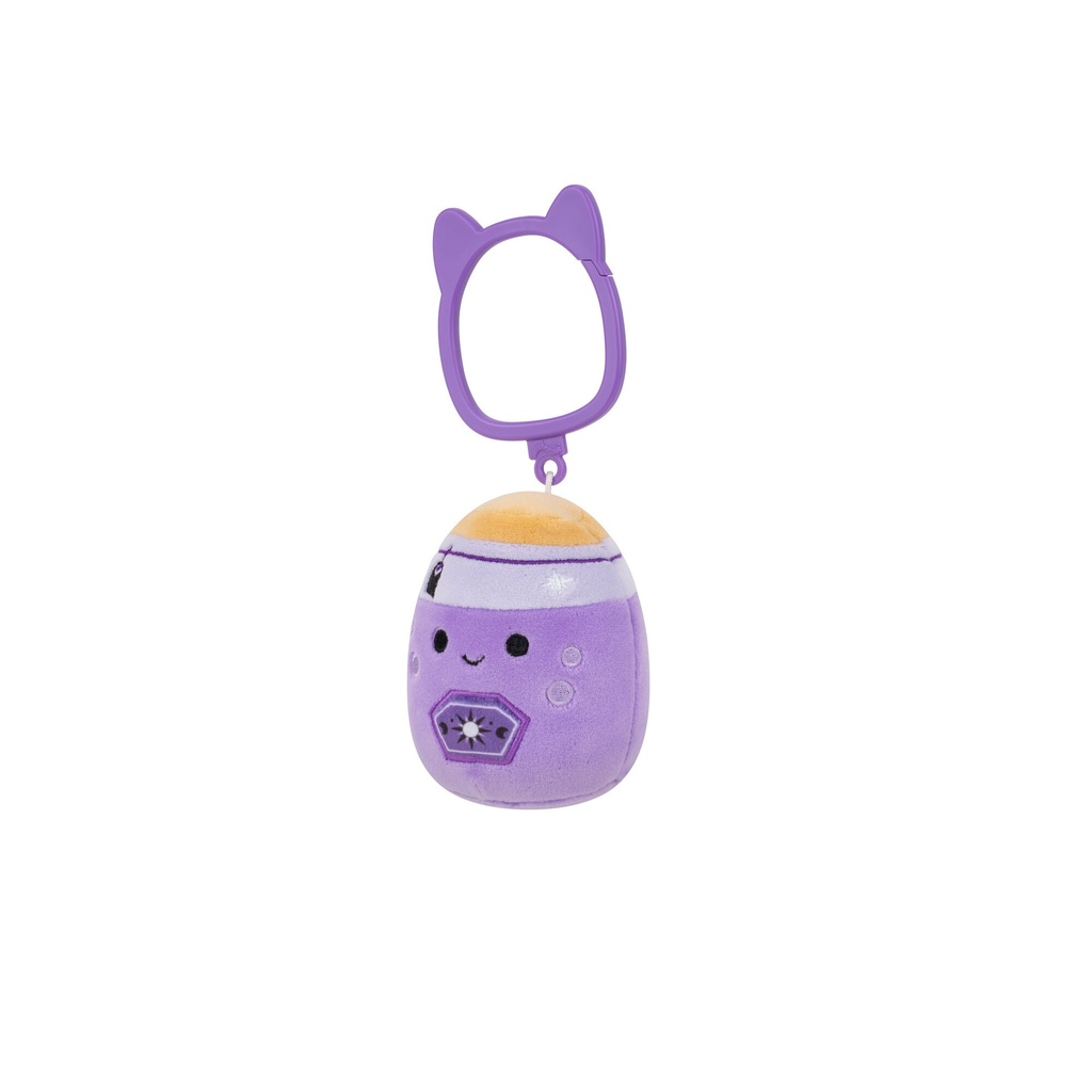 Kensington the Purple Potion 3.5 Inch Squishmallows Halloween Clip-On 