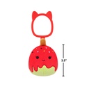 Keir the Green Candy Apple 3.5 Inch Squishmallows Halloween Clip-On 