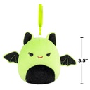 Leap the Green Bat 3.5 Inch Squishmallows Halloween Clip-On 