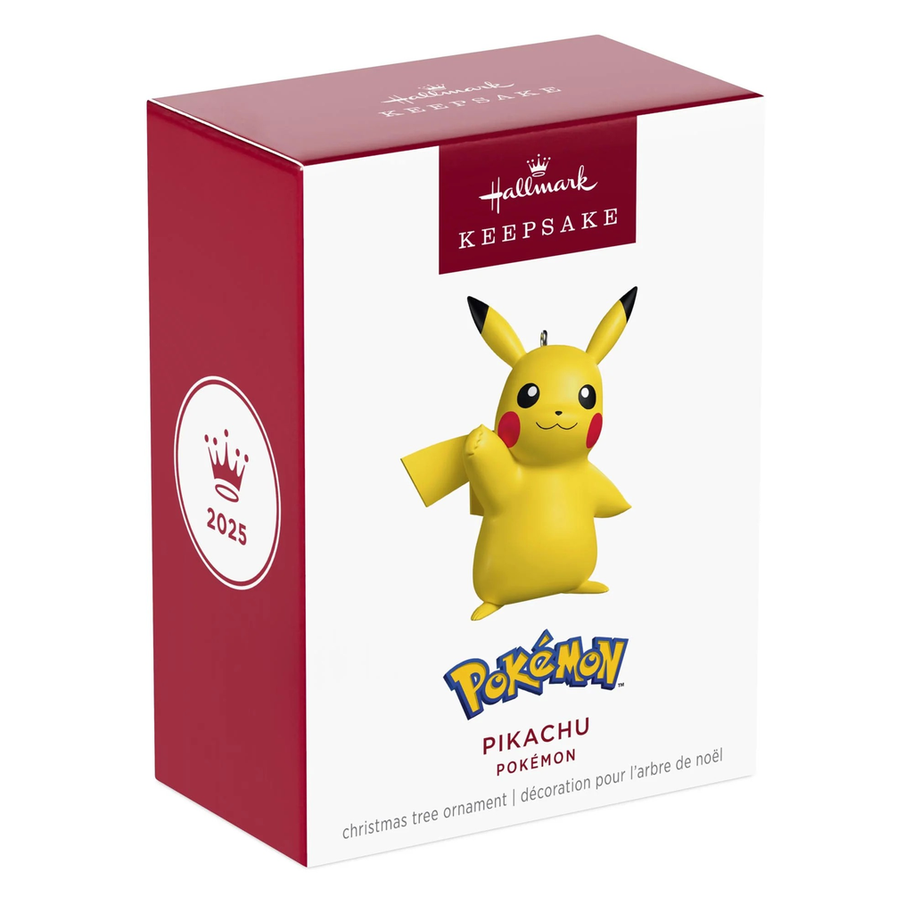 Pokémon Pikachu - 2025 Hallmark Keepsake Christmas Ornament