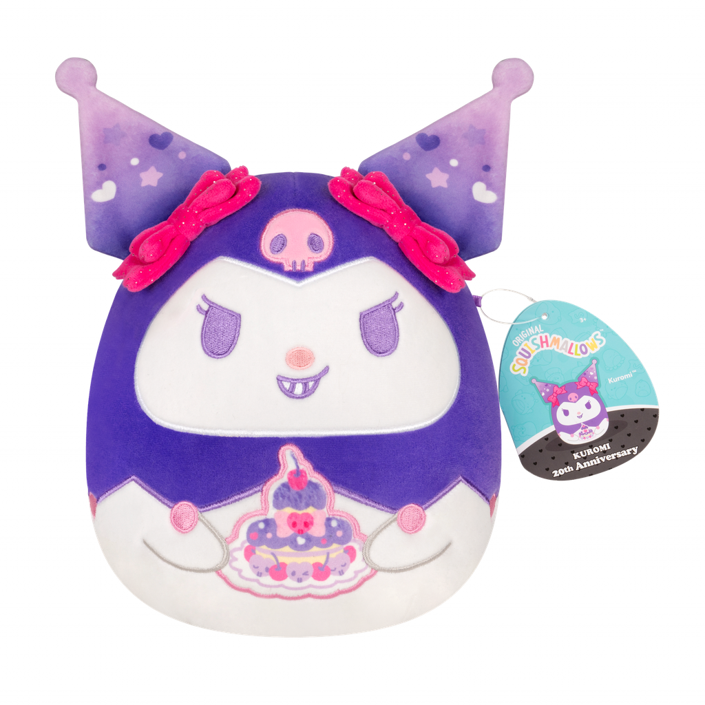 Hello Kitty Kuromi 8 Inch Squishmallows 20th Anniversary 