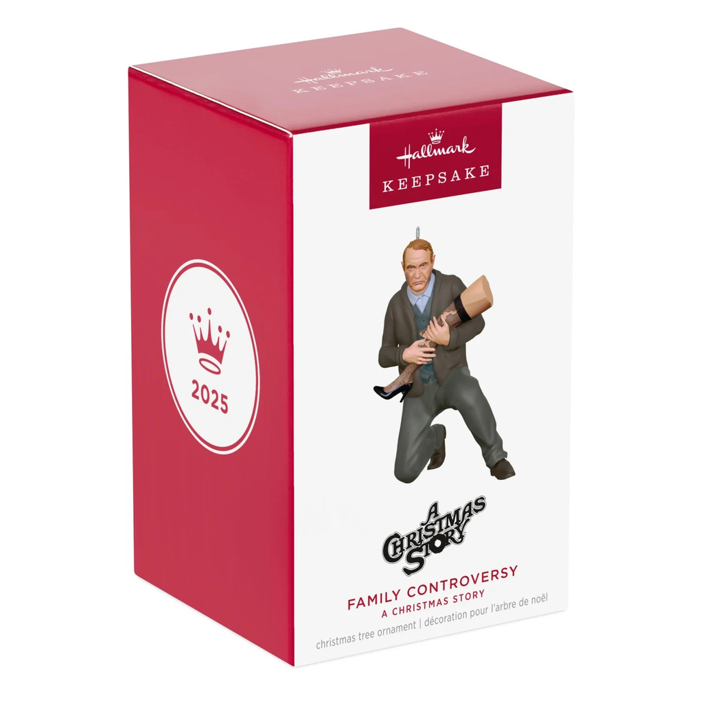 A Christmas Story: Family Controversy - 2025 Hallmark Keepsake Christmas Ornament 