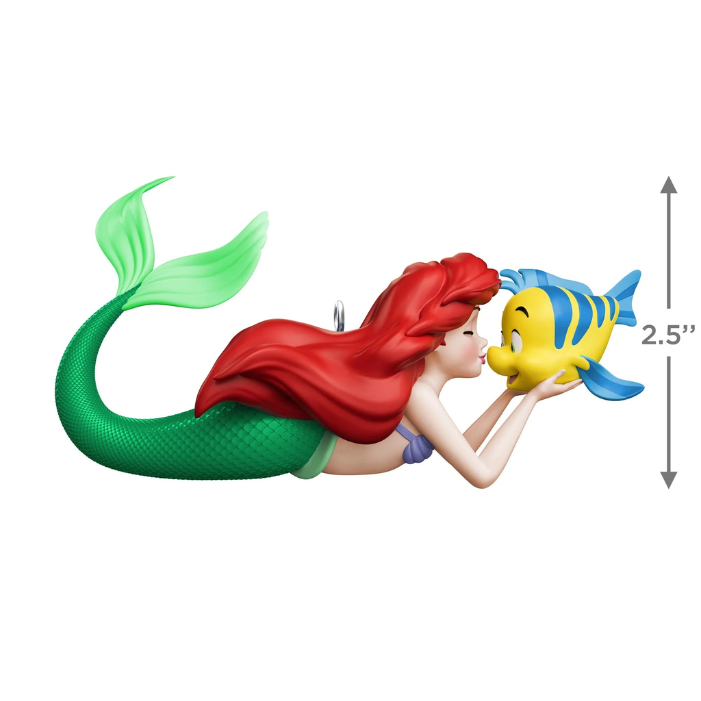 Disney The Little Mermaid: A Fin-Tastic Friendship - 2025 Hallmark Keepsake Christmas Ornament